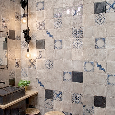 Ricordi Venezziani Azurro20x20