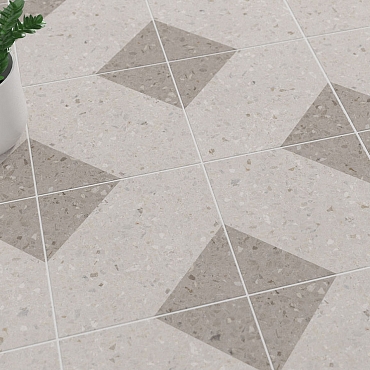 108794 Color Drops off White18.5x18.5