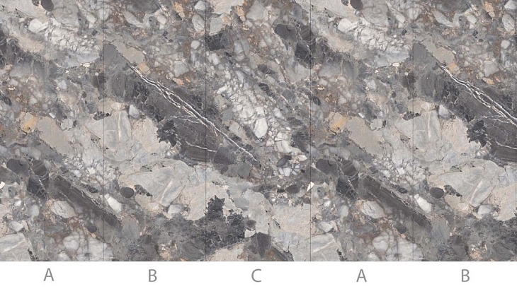 Плитка Bonaparte Amazona glossy carbon