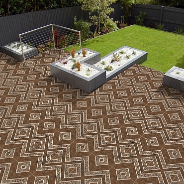 Arc Caroli Nero Matt40x40