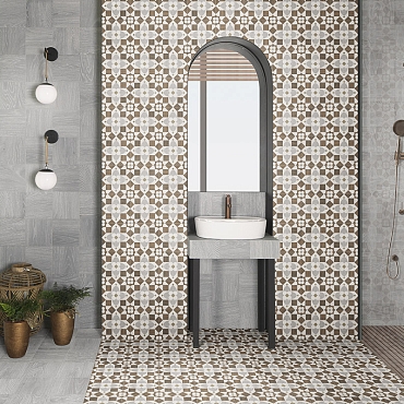 Patchwood Bianco20x20