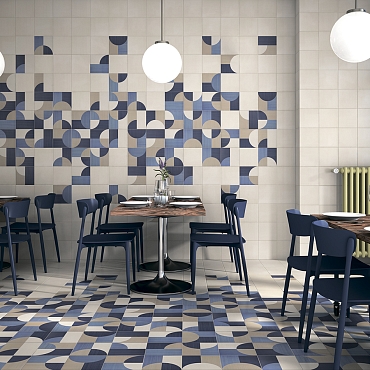 Moon Deco Blue44.2x44.2