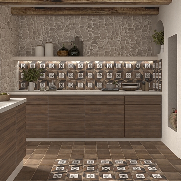 Elegance Blu Green20x20