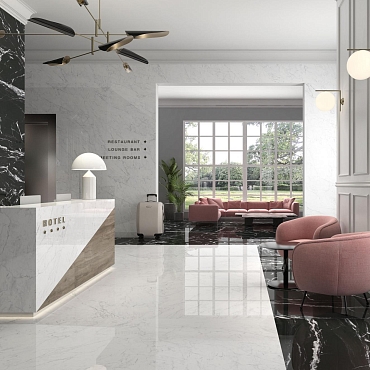 Malla Hex Cr. Lux Iliria Nero22.5x32.5