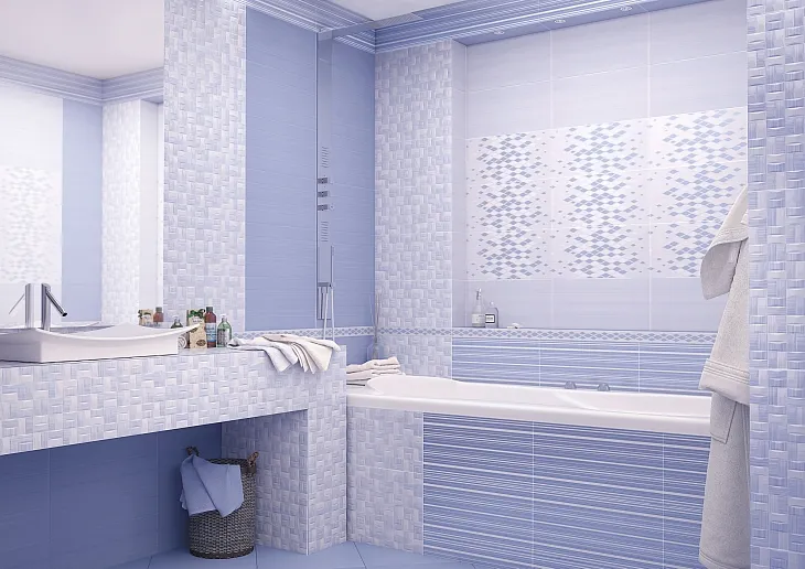 Плитка AltaCera Twist Blik Azul