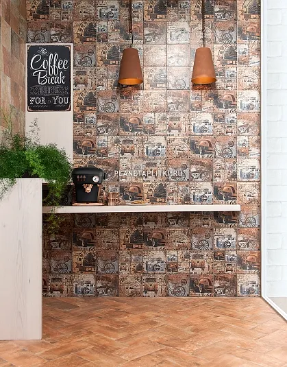 Настенная плитка Mainzu Titanium